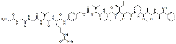 Molecular structure of the compound BP-44645