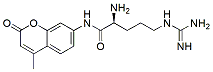 Molecular structure of the compound: H-Arg-AMC, HCl salt