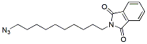 Molecular structure of the compound: 2-(10-Azidodecyl)isoindol-1,3-dione