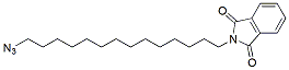 Molecular structure of the compound: 2-(14-Azidotetradecyl)-2,3-dihydro-1H-isoindole-1,3-dione