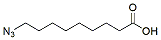 Molecular structure of the compound: 9-Azidononanoic acid