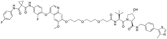 Molecular structure of the compound: SJF-8240