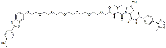 Molecular structure of the compound: PROTAC alpha-synuclein degrader 3