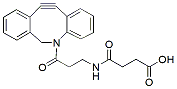 Molecular structure of the compound: DBCO-NH-C2-Acid