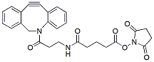Molecular structure of the compound: DBCO-NHCO-C3-NHS Ester