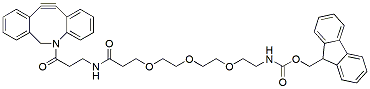 Molecular structure of the compound: DBCO-NHCO-PEG3-Fmoc