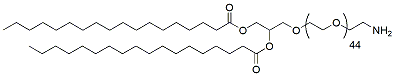 Molecular structure of the compound: DSG-PEG45-NH2
