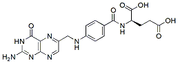 Molecular structure of the compound: D-Folic-Acid