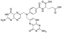 Molecular structure of the compound: Folic Acid Impurity E