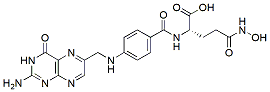 Molecular structure of the compound: Folate-hydroxyamide