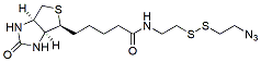 Molecular structure of the compound: Azide-C2-SS-C2-biotin