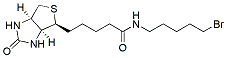 Molecular structure of the compound: Biotin 5-bromopentylamide