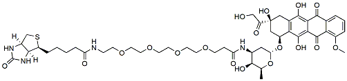 Molecular structure of the compound: Dox-btn2