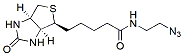 Molecular structure of the compound: N-(2-azidoethyl)biotinamide