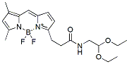 Molecular structure of the compound: BDP-aminoacetaldehyde diethyl acetal