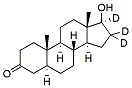 Molecular structure of the compound: 5alpha-Dihydrotestosterone-d3