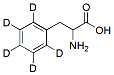 Molecular structure of the compound: L-Phenylalanine (ring-d5)