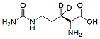 Molecular structure of the compound: L-Citrulline-d2
