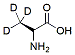 Molecular structure of the compound: L-Alanine-d3