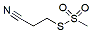 Molecular structure of the compound: S-(2-cyanoethyl) Methanesulfonothioate