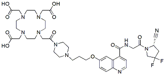 Molecular structure of the compound: FAPI-4