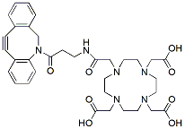 Molecular structure of the compound: DOTA-ADIBO