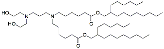 Molecular structure of the compound: Lipid U-101