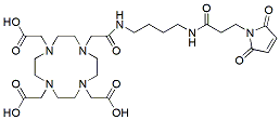 Molecular structure of the compound: BMPA-1,4-Buta-DOTA