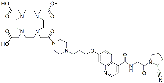 Molecular structure of the compound: FAPI-08