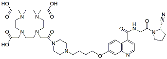 Molecular structure of the compound: FAPI-03