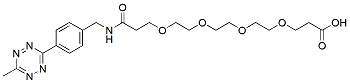 Molecular structure of the compound: Me-Tet-PEG4-COOH
