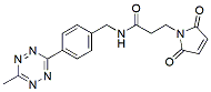 Molecular structure of the compound: Methyltetrazine-maleimide