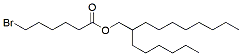 Molecular structure of the compound: 2-hexyldecyl 6-bromohexanoate