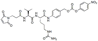Molecular structure of the compound: Mal-VC-PAB-PNP