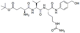 Molecular structure of the compound: Glu(OtBu)-Val-Cit-PAB-OH