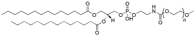 Molecular structure of the compound: mPEG-DMPE, MW 2,000