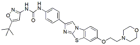Molecular structure of the compound: Quizartinib dihydrochloride