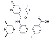 Molecular structure of the compound: Dimethyl-F-OICR-9429-COOH