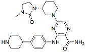 Molecular structure of the compound: BTK ligand 12