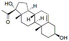 Molecular structure of the compound: 17a-Hydroxypregnenolone