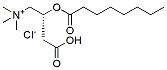 Molecular structure of the compound: C8:0 L-carnitine, HCl salt
