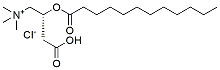 Molecular structure of the compound: C12:0 L-carnitine, HCl salt