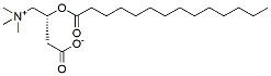 Molecular structure of the compound: C14 Carnitine