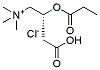 Molecular structure of the compound: C3:0 L-carnitine, HCl salt