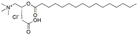 Molecular structure of the compound: C16:0 L-carnitine, HCl salt