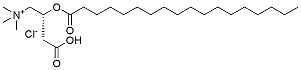 Molecular structure of the compound: C18:0 L-carnitine, HCl salt