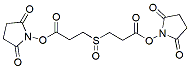 Molecular structure of the compound: DSSO linker