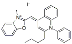Molecular structure of the compound: LUCS 9, green fluorescent nucleic acid stain (a 5 mM solution in DMSO)