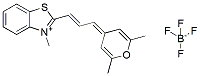 Molecular structure of the compound: Pyrylium-4