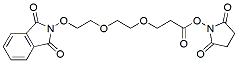 Molecular structure of the compound: NHPI-PEG2-C2-NHS ester